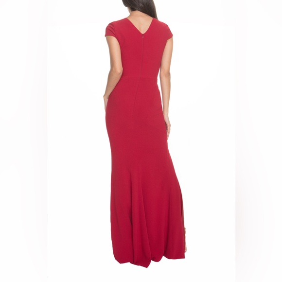 Dress The Population Karla Gown – Garnet - Picture 7 of 9